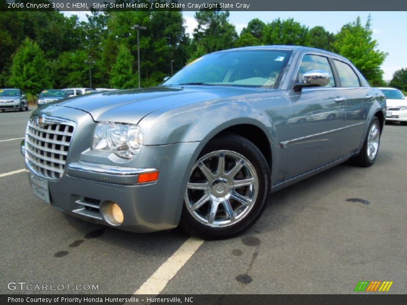 Silver Steel Metallic / Dark Slate Gray/Light Slate Gray 2006 Chrysler 300 C HEMI