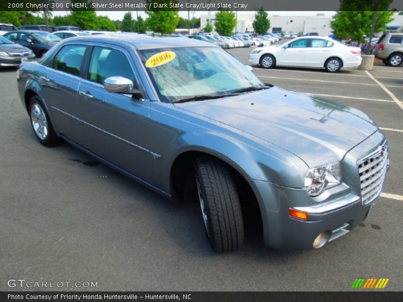 Silver Steel Metallic / Dark Slate Gray/Light Slate Gray 2006 Chrysler 300 C HEMI