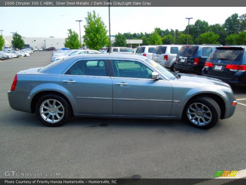 Silver Steel Metallic / Dark Slate Gray/Light Slate Gray 2006 Chrysler 300 C HEMI
