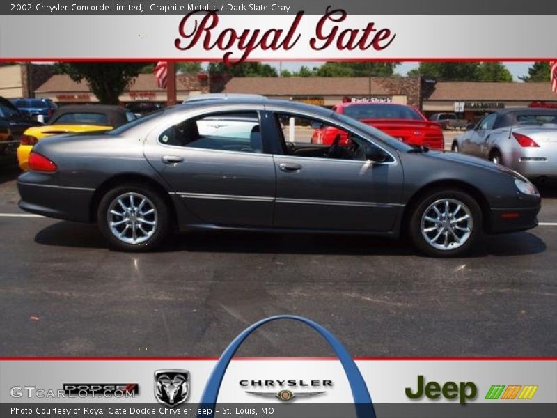 Graphite Metallic / Dark Slate Gray 2002 Chrysler Concorde Limited