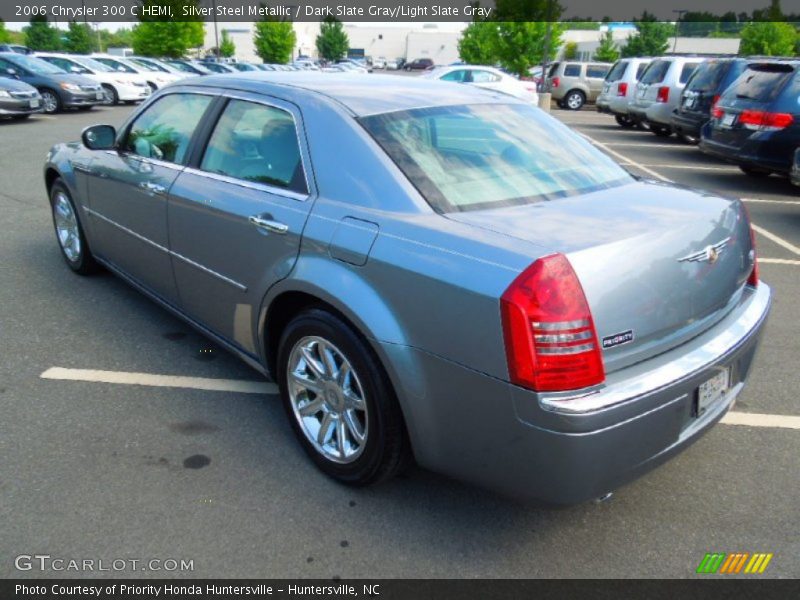 Silver Steel Metallic / Dark Slate Gray/Light Slate Gray 2006 Chrysler 300 C HEMI