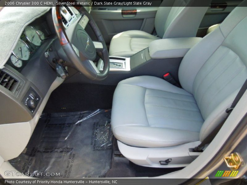 Silver Steel Metallic / Dark Slate Gray/Light Slate Gray 2006 Chrysler 300 C HEMI