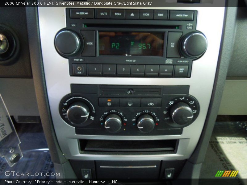 Silver Steel Metallic / Dark Slate Gray/Light Slate Gray 2006 Chrysler 300 C HEMI