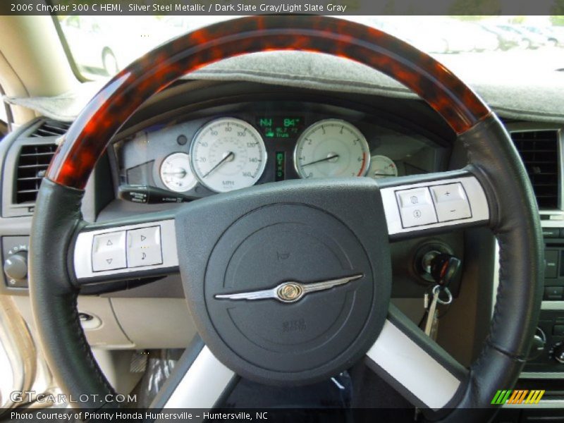 Silver Steel Metallic / Dark Slate Gray/Light Slate Gray 2006 Chrysler 300 C HEMI