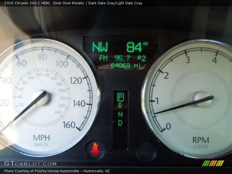 Silver Steel Metallic / Dark Slate Gray/Light Slate Gray 2006 Chrysler 300 C HEMI