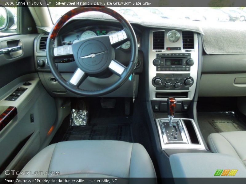 Silver Steel Metallic / Dark Slate Gray/Light Slate Gray 2006 Chrysler 300 C HEMI