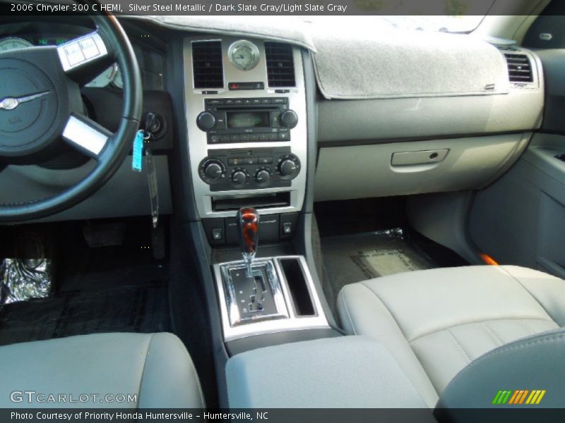 Silver Steel Metallic / Dark Slate Gray/Light Slate Gray 2006 Chrysler 300 C HEMI