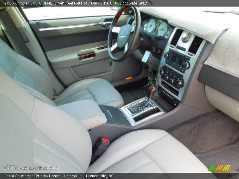 Silver Steel Metallic / Dark Slate Gray/Light Slate Gray 2006 Chrysler 300 C HEMI