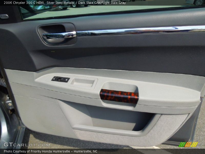 Silver Steel Metallic / Dark Slate Gray/Light Slate Gray 2006 Chrysler 300 C HEMI