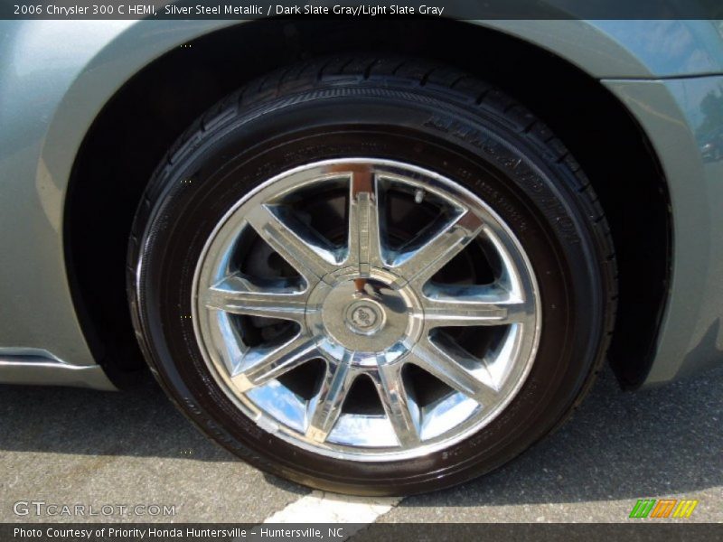 Silver Steel Metallic / Dark Slate Gray/Light Slate Gray 2006 Chrysler 300 C HEMI