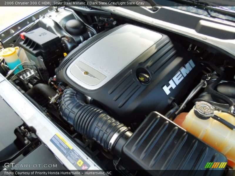 Silver Steel Metallic / Dark Slate Gray/Light Slate Gray 2006 Chrysler 300 C HEMI