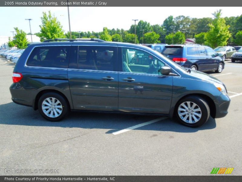 Ocean Mist Metallic / Gray 2005 Honda Odyssey Touring