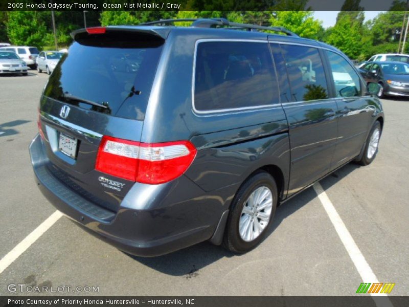 Ocean Mist Metallic / Gray 2005 Honda Odyssey Touring