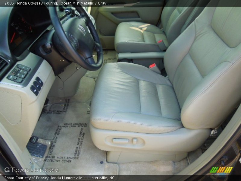 Ocean Mist Metallic / Gray 2005 Honda Odyssey Touring
