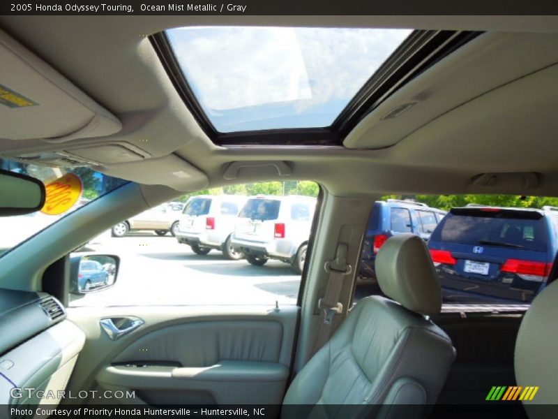 Ocean Mist Metallic / Gray 2005 Honda Odyssey Touring