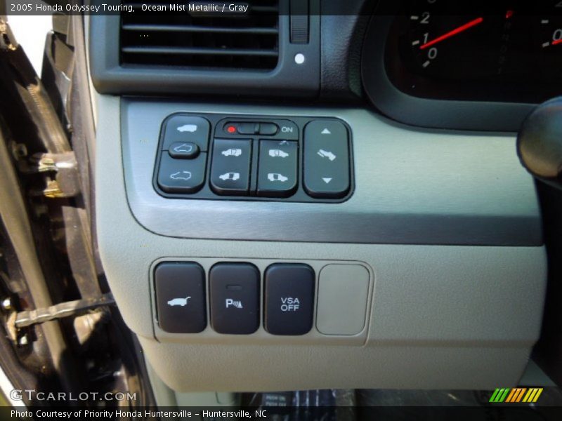 Ocean Mist Metallic / Gray 2005 Honda Odyssey Touring