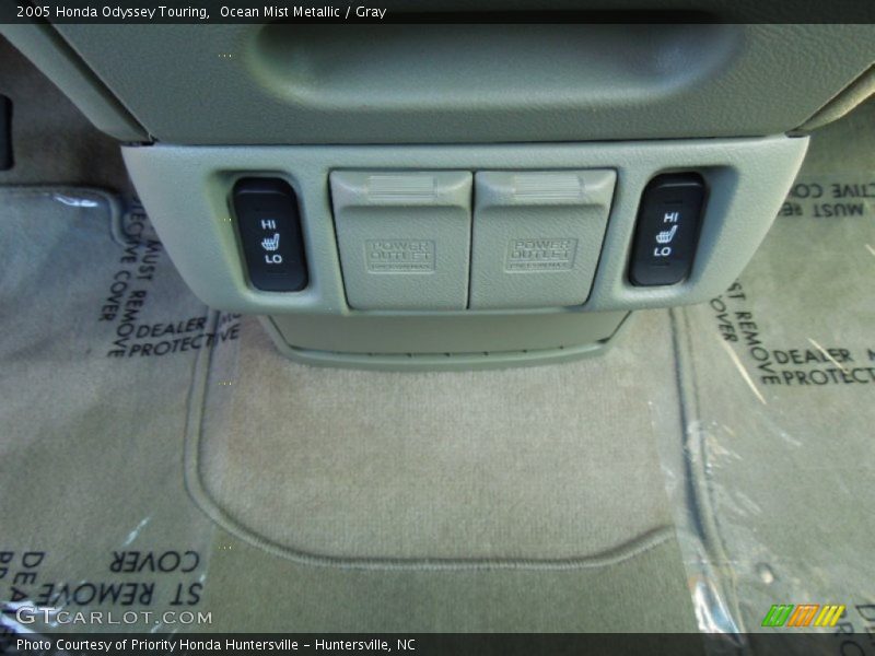 Ocean Mist Metallic / Gray 2005 Honda Odyssey Touring