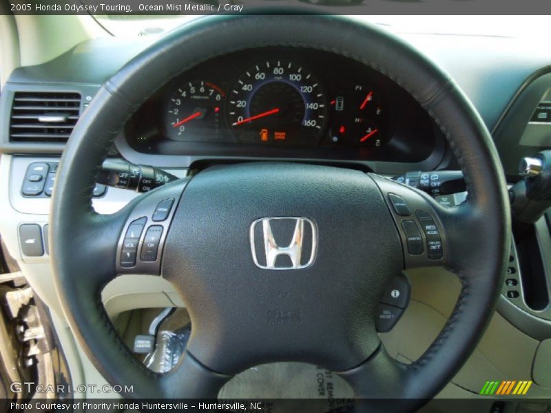Ocean Mist Metallic / Gray 2005 Honda Odyssey Touring