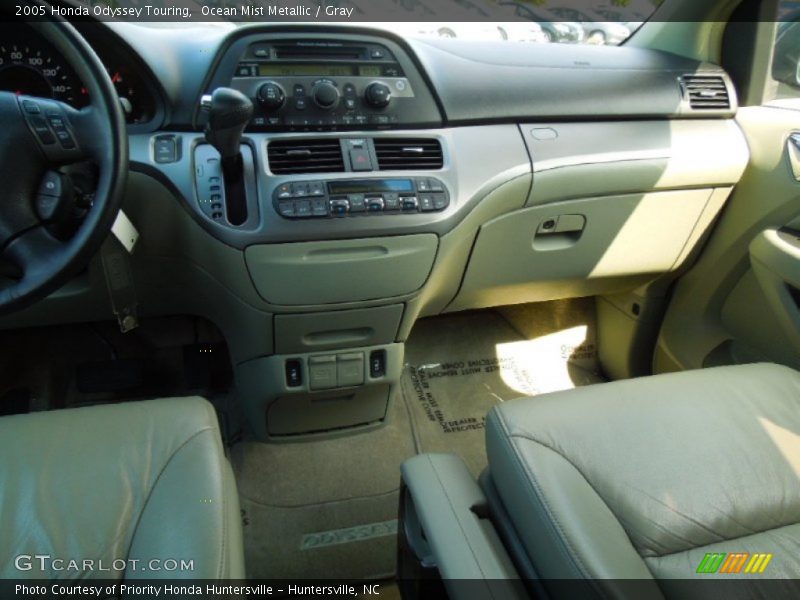Ocean Mist Metallic / Gray 2005 Honda Odyssey Touring