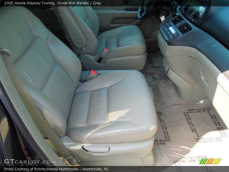 Ocean Mist Metallic / Gray 2005 Honda Odyssey Touring