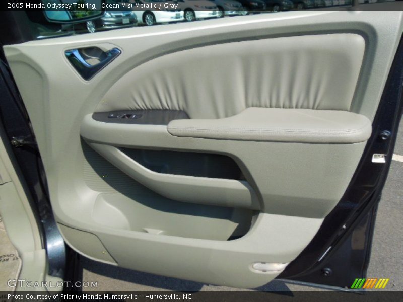 Ocean Mist Metallic / Gray 2005 Honda Odyssey Touring