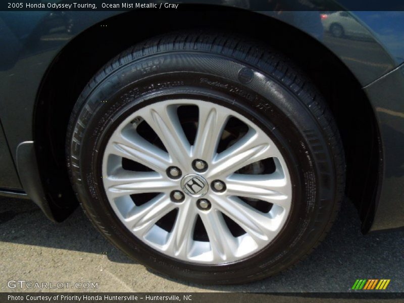 Ocean Mist Metallic / Gray 2005 Honda Odyssey Touring