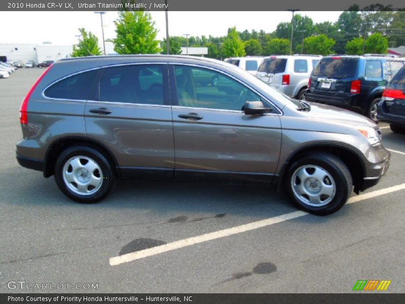 Urban Titanium Metallic / Ivory 2010 Honda CR-V LX