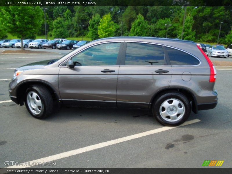 Urban Titanium Metallic / Ivory 2010 Honda CR-V LX