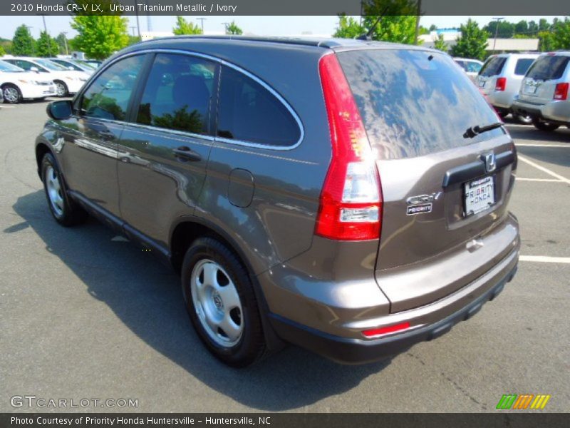 Urban Titanium Metallic / Ivory 2010 Honda CR-V LX