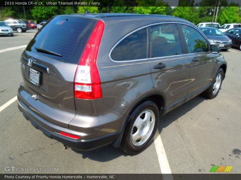 Urban Titanium Metallic / Ivory 2010 Honda CR-V LX