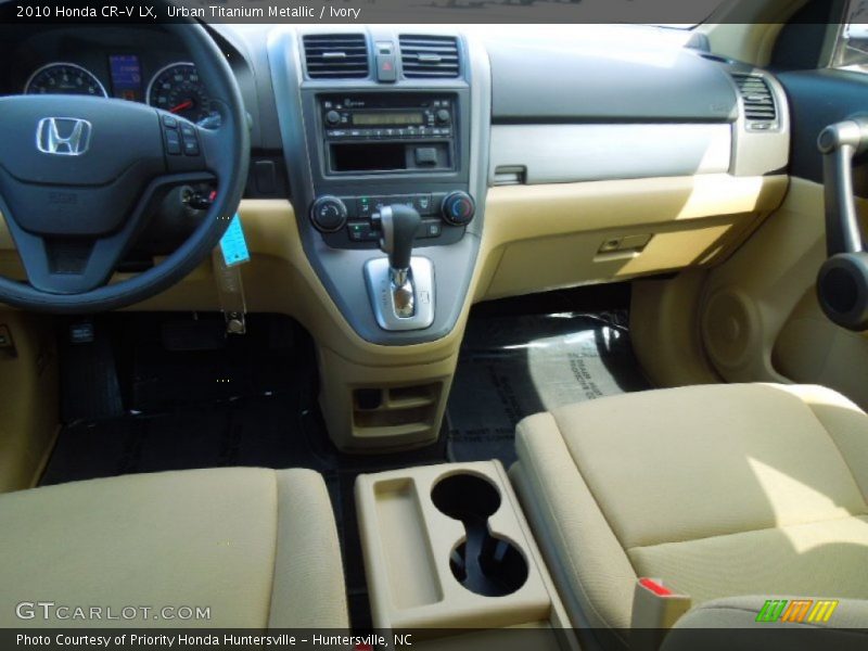Urban Titanium Metallic / Ivory 2010 Honda CR-V LX