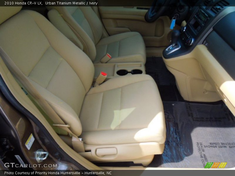 Urban Titanium Metallic / Ivory 2010 Honda CR-V LX