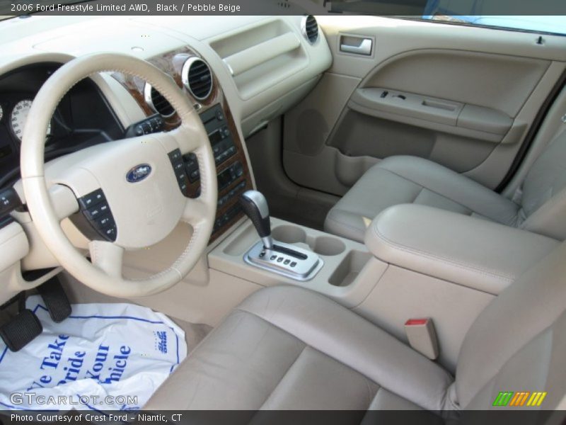 Black / Pebble Beige 2006 Ford Freestyle Limited AWD