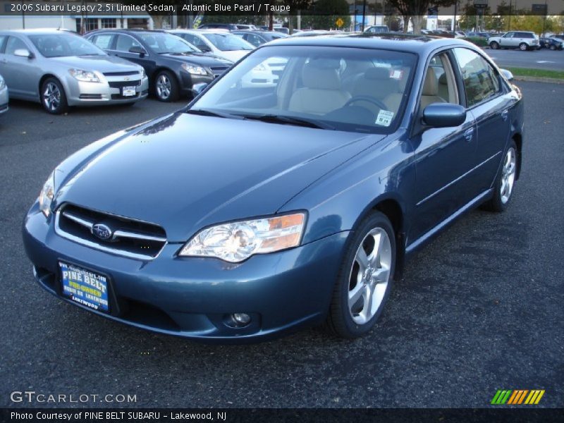 Atlantic Blue Pearl / Taupe 2006 Subaru Legacy 2.5i Limited Sedan