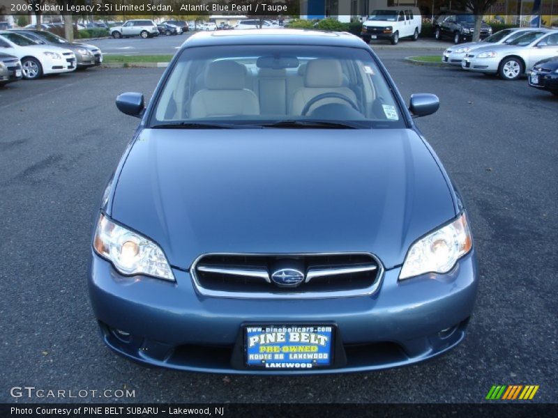 Atlantic Blue Pearl / Taupe 2006 Subaru Legacy 2.5i Limited Sedan