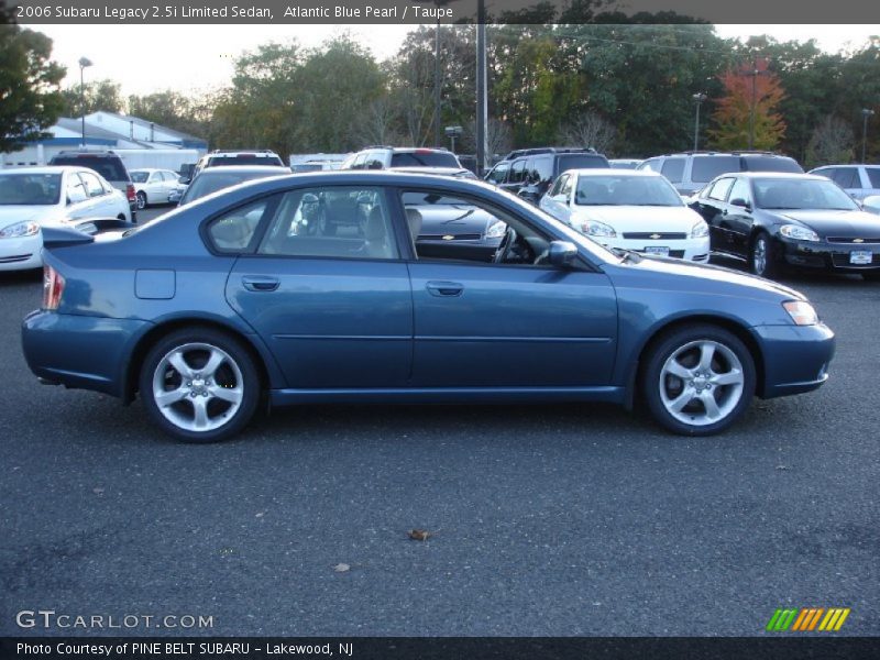 Atlantic Blue Pearl / Taupe 2006 Subaru Legacy 2.5i Limited Sedan