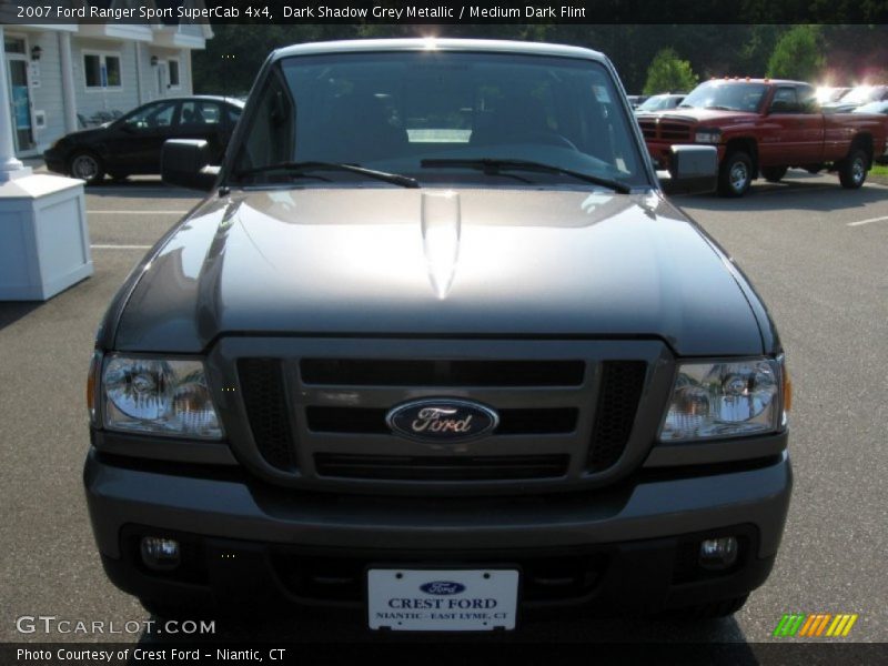 Dark Shadow Grey Metallic / Medium Dark Flint 2007 Ford Ranger Sport SuperCab 4x4