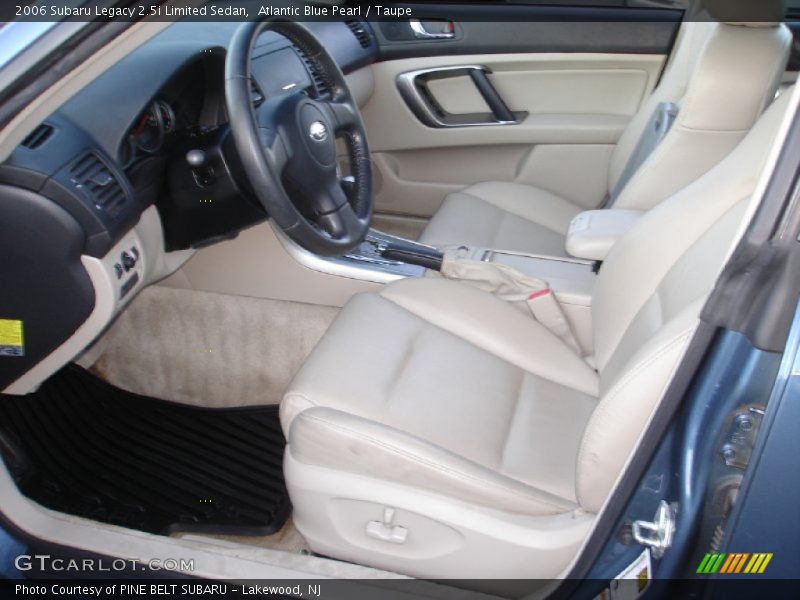 Atlantic Blue Pearl / Taupe 2006 Subaru Legacy 2.5i Limited Sedan