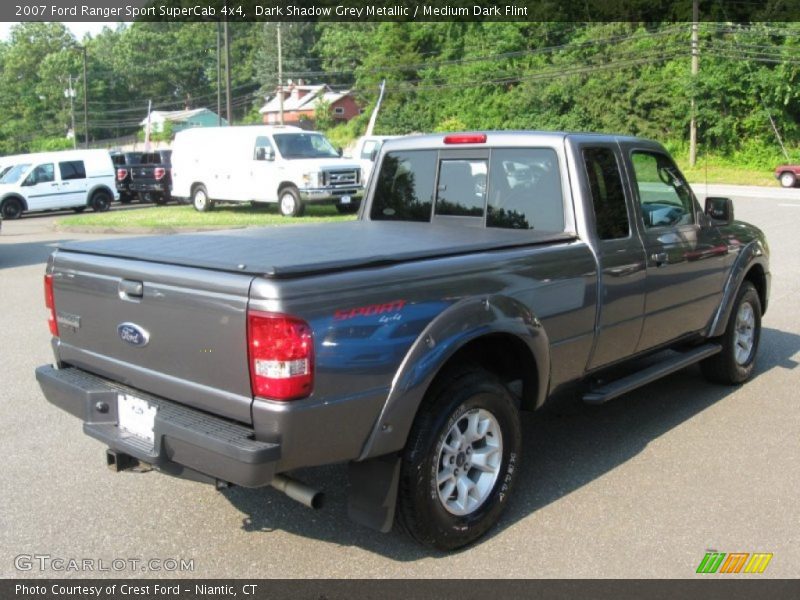 Dark Shadow Grey Metallic / Medium Dark Flint 2007 Ford Ranger Sport SuperCab 4x4
