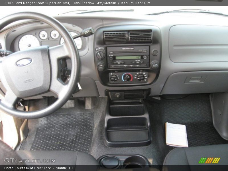 Dark Shadow Grey Metallic / Medium Dark Flint 2007 Ford Ranger Sport SuperCab 4x4