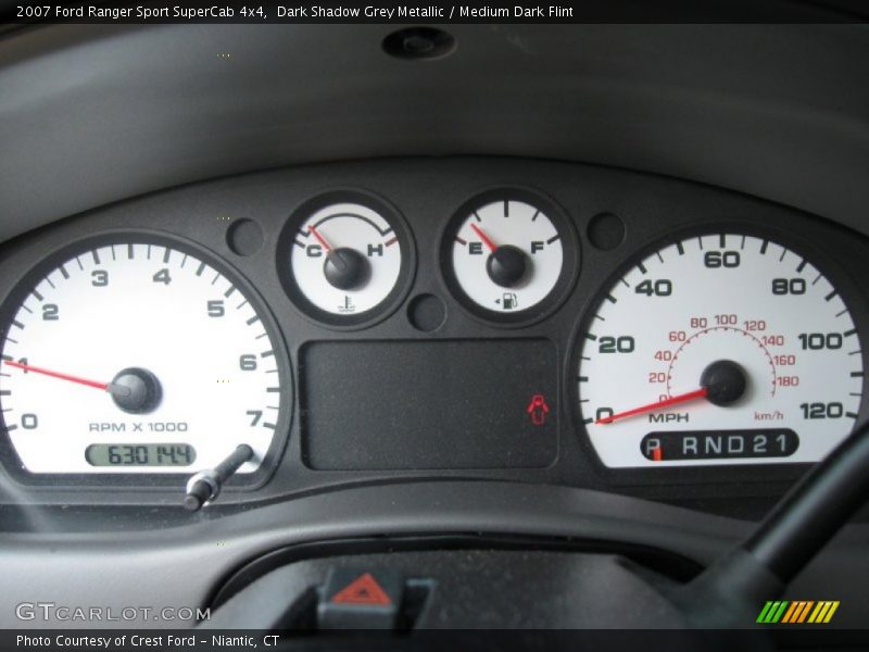  2007 Ranger Sport SuperCab 4x4 Sport SuperCab 4x4 Gauges