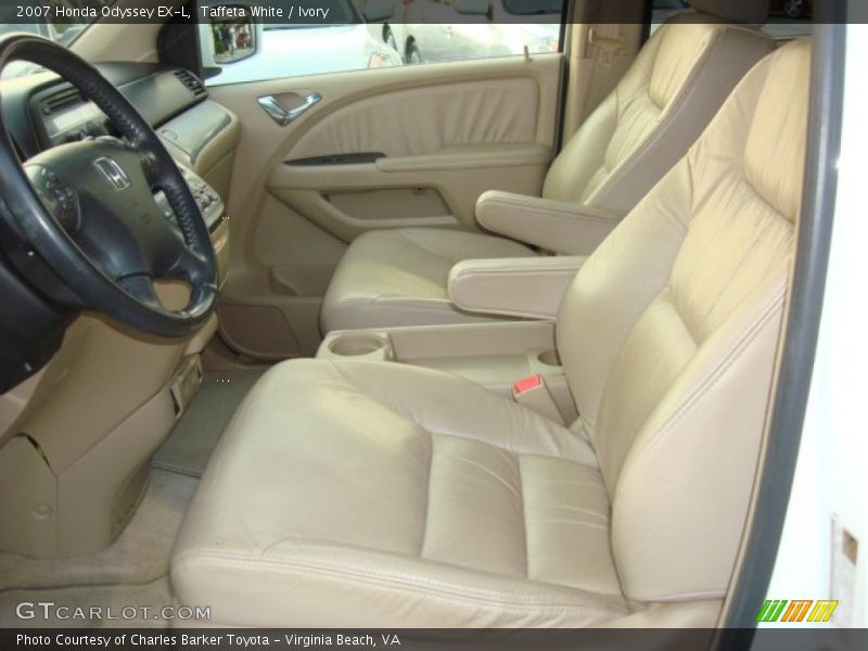 Taffeta White / Ivory 2007 Honda Odyssey EX-L