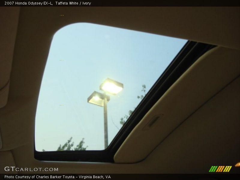 Taffeta White / Ivory 2007 Honda Odyssey EX-L