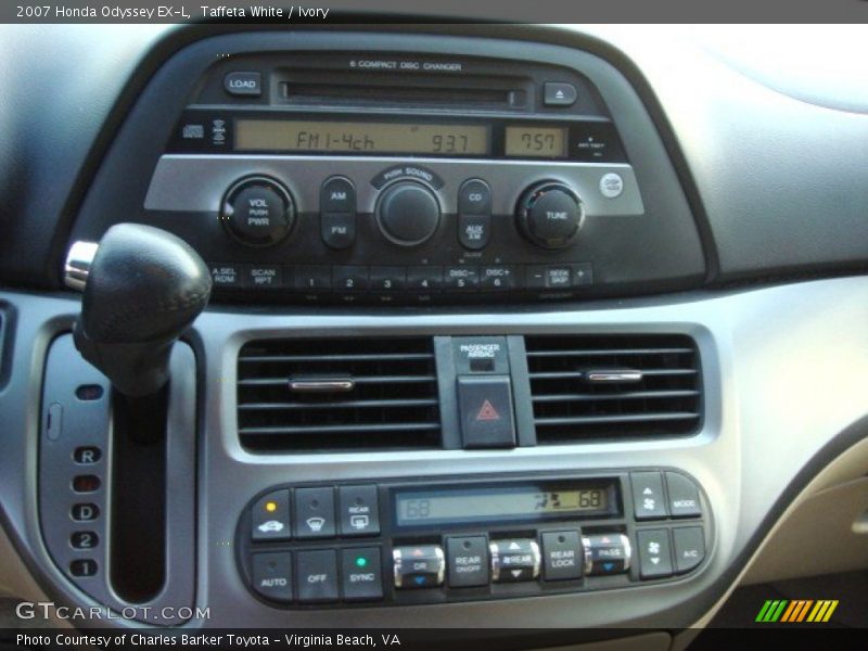 Taffeta White / Ivory 2007 Honda Odyssey EX-L