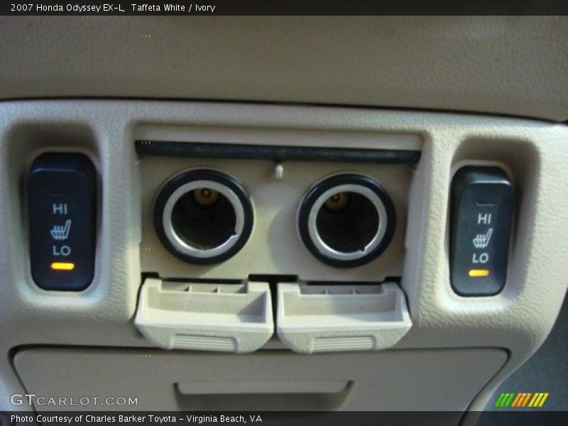 Taffeta White / Ivory 2007 Honda Odyssey EX-L