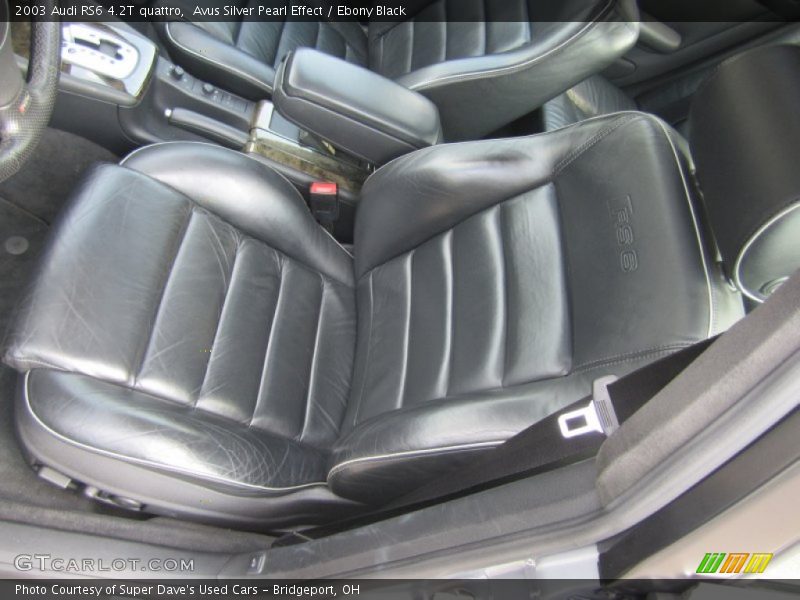  2003 RS6 4.2T quattro Ebony Black Interior