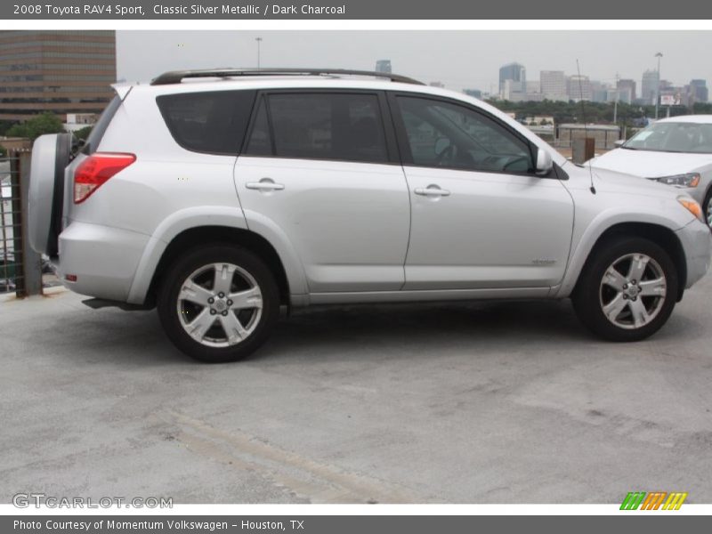 Classic Silver Metallic / Dark Charcoal 2008 Toyota RAV4 Sport