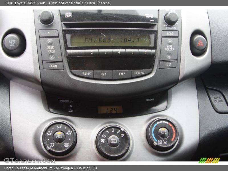 Classic Silver Metallic / Dark Charcoal 2008 Toyota RAV4 Sport