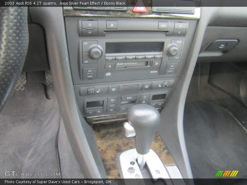 Controls of 2003 RS6 4.2T quattro