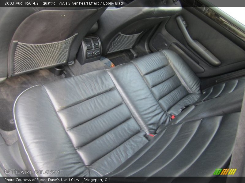  2003 RS6 4.2T quattro Ebony Black Interior